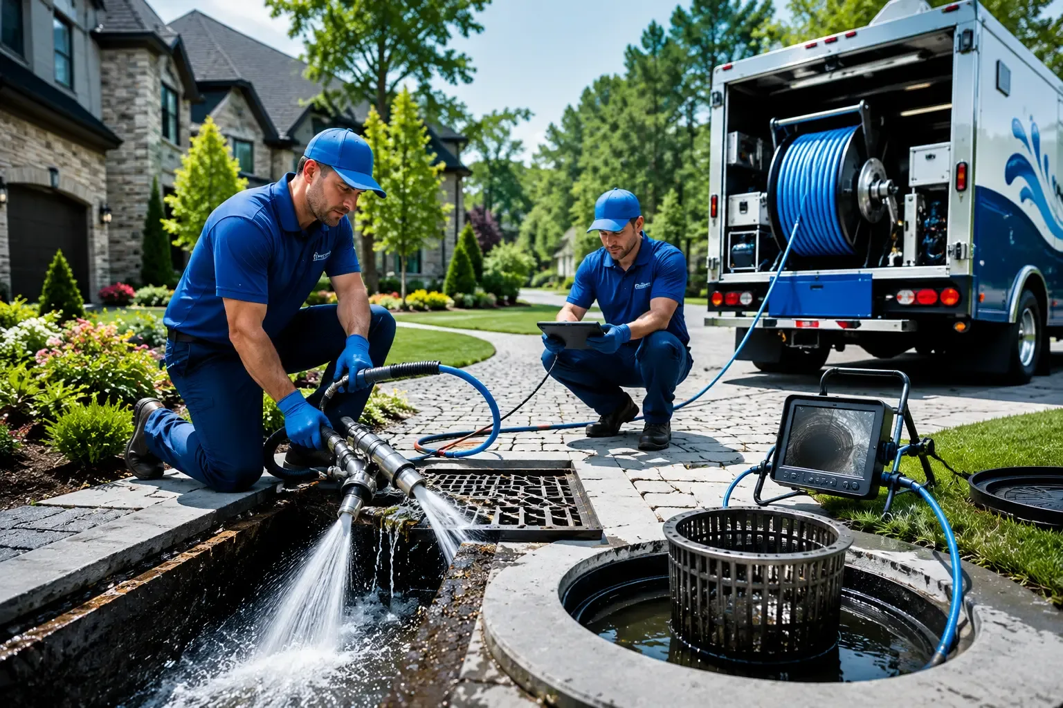 Local outdoor drain cleaning professionals in Dexter, KS